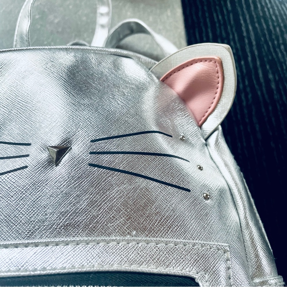Kitty Backpack Silver - Picture 4 of 11